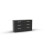 Birlea Birlea Lynx Black Gloss 6 Drawer Chest 3