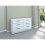 Birlea Birlea Lynx White Gloss 6 Drawer Chest 1