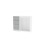 Birlea Birlea Lynx White & Grey Gloss 2 Drawer Dressing Table 1