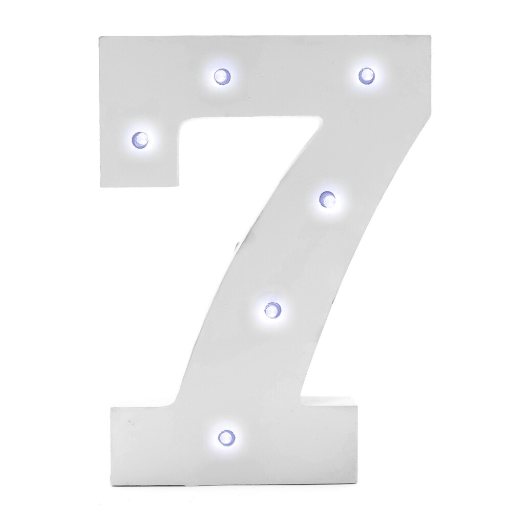 (7) 16cm LED Light Up Number 0 To 100 Home DÃ©cor-image-OPC-P6K5GT2-NEW