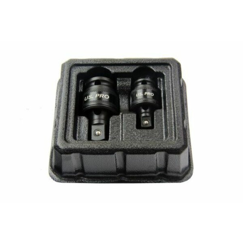 us pro US PRO 2PC IMPACT UNIVERSAL JOINT SET 3/8" & 1/2" DRIVE 1466 2