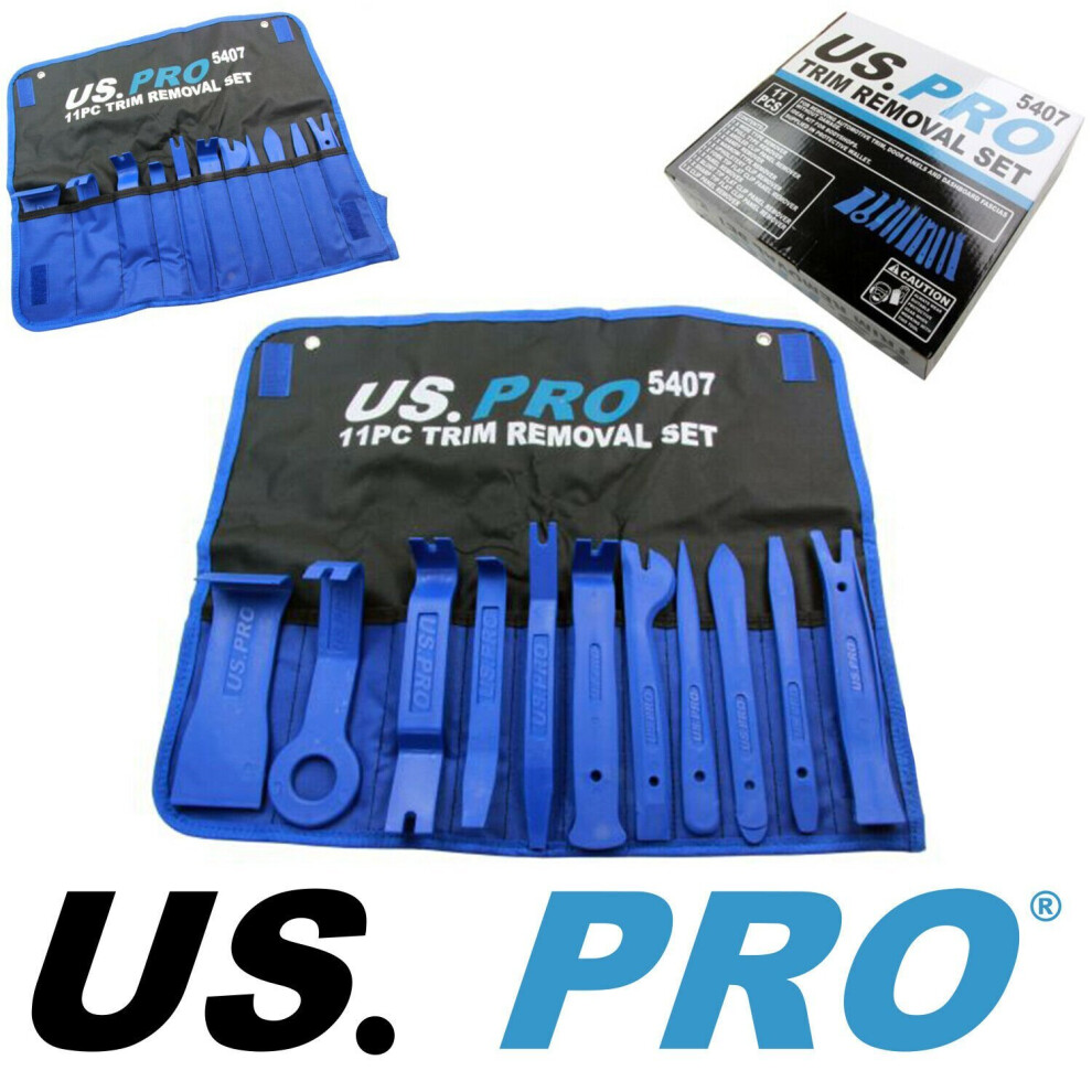 US PRO 11pc Mini Panel Trim Removal Molding Tool Set 5407