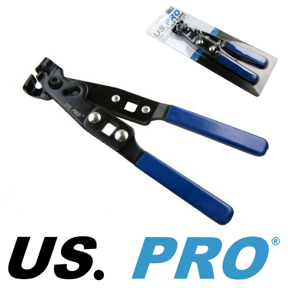 US PRO Tools Heavy Duty 10" CVJ CV Boot Hose Clip Pliers Ear Type NEW 5862