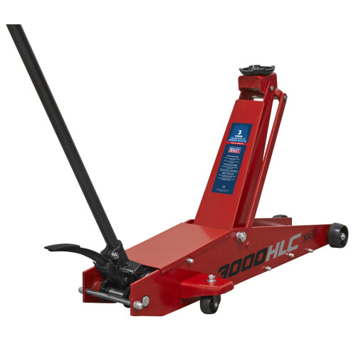 Sealey Trolley Jack 3 Tonne Long Reach High Lift 2