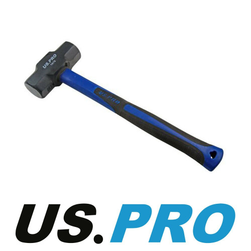 us pro US PRO Double Face 3LB Sledge Hammer With TPR Handle 1670