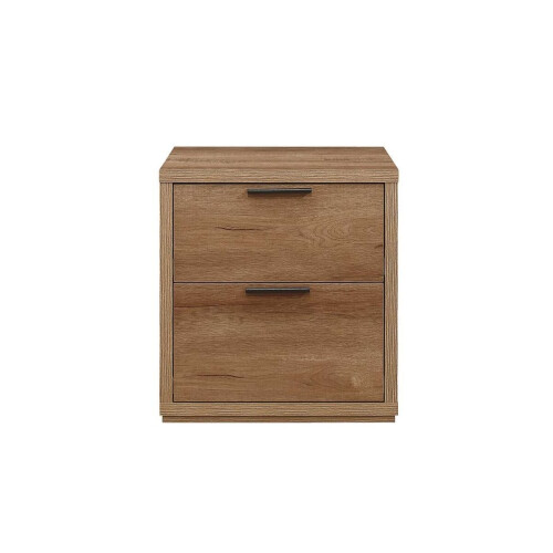 Birlea Stockwell 2 Drawer Bedside - Rustic Oak 2