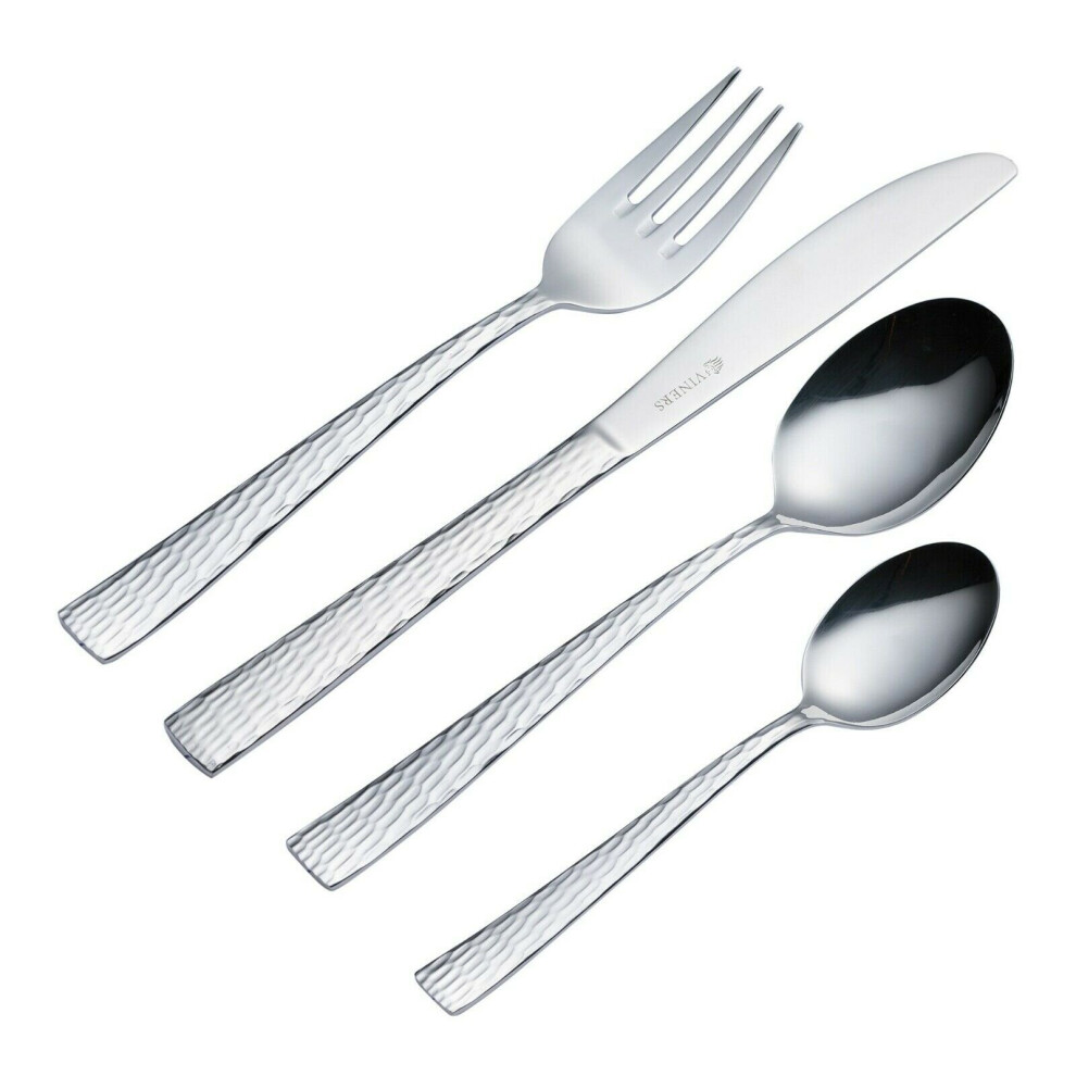 Viners Everyday 18.0 Stainless Steel Cutlery 16 Piece Modern Dining Cutlery Set