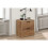 Birlea Stockwell 2 Drawer Bedside - Rustic Oak 4