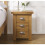 Birlea Woburn Small 3 Drawer Bedside Oak 1