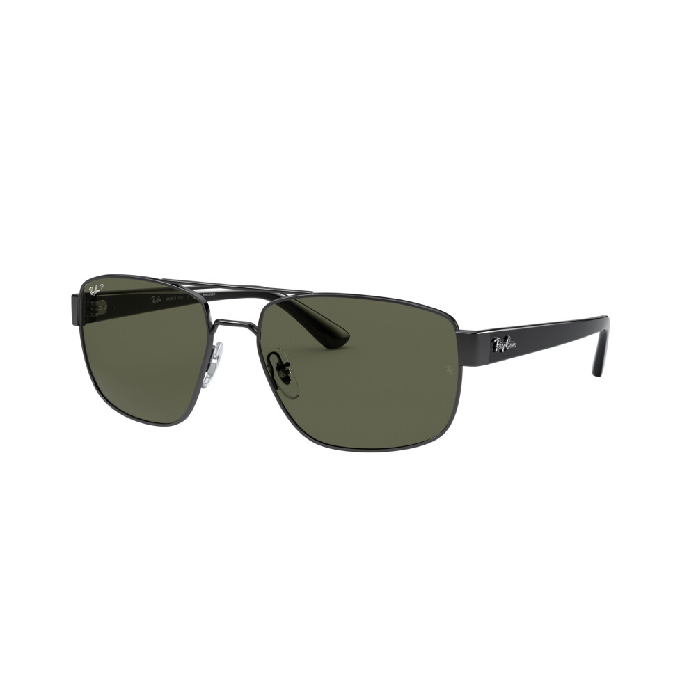 Ray - Ban Men's Grey Rb3663 004/58 Man Sunglasses Metal G15 Geometric Polarized - Image 6