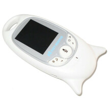 Monitor para bebé LCD inalámbrico con cámara y audio, 2,4 GHz, video digital, visión nocturna por infrarrojos