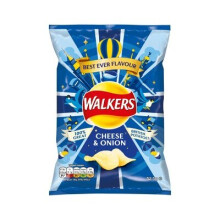 Walkers Cheese & Onion 32.5 X 32 bags
