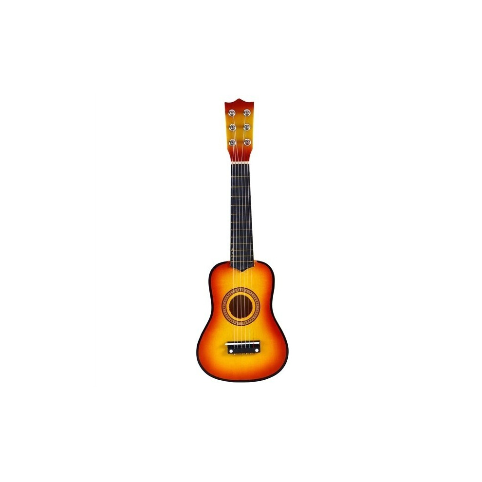 (21" Acoustic Small Size Guitar Portable Wooden Guitar for Children Kids Toy Natural) 21" Acoustic Small Size Kids Guitar