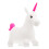 FiNEWAY Kids Unicorn Space Hopper - Inflatable Ride-On Toy 8