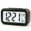 (Black) Battery Operated Digital Deck Alarm Clock LCD Display Backlight Calendar Modern 1