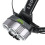 3 T6 LED 2 XPE LED Headlamp Rechargeable Head Torch Flashlight Lamp Headlight 8