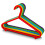(Multi-Colour) 40Pc Kids Plastic Hangers Clothes Cloth Plastic Coat Hangers 2