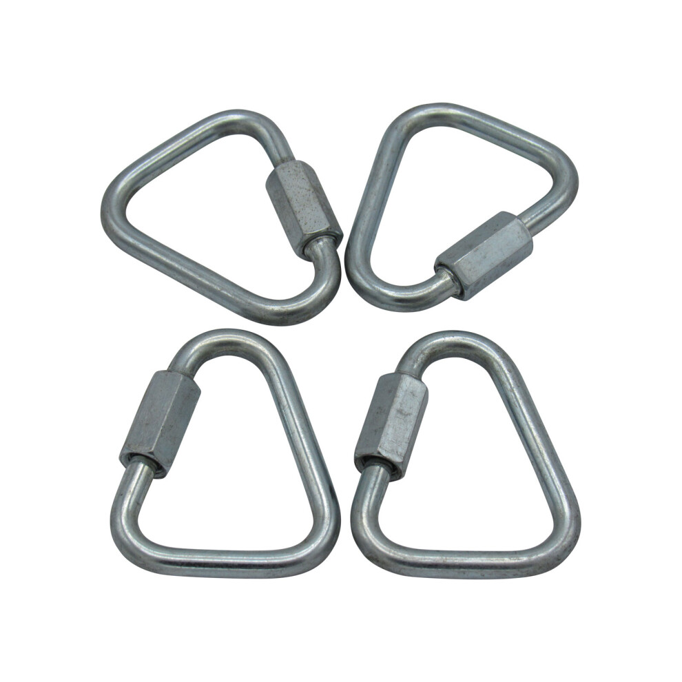 Zinc Plated Delta Shape Quick Links 12Mm X4 (Maillon Triangle) 600988491588