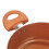 URBN-CHEF (20cm + 24cm, Copper ) Non Stick Ceramic Induction Casserole Stockpot 7