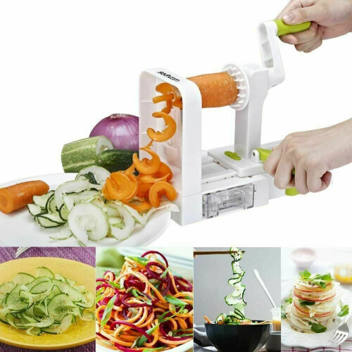 Spiralizer 3 Blade Spiralizer Foldable Spiral Noodle & Pasta Slicer 1
