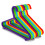(Multi-Colour) 40Pc Kids Plastic Hangers Clothes Cloth Plastic Coat Hangers 10
