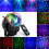Ranpo Ηχητική ενεργοποιημένη μπάλα ντίσκο LED Stage Lights RGB Projector Party Lamp 1