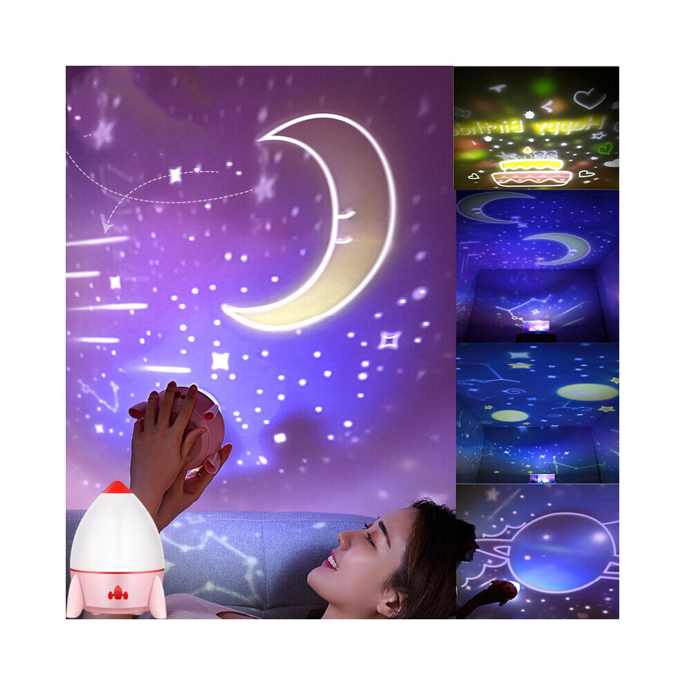 Ranpo Night Projector For Kids Star Projector For Bedroom Light