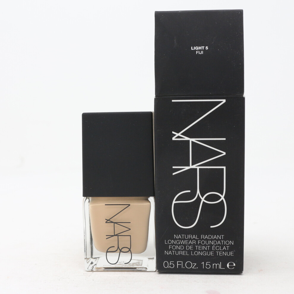 (Light 5 Fiji) Nars Natural Radiant Longwear Foundation  0.5oz/15ml New With Box