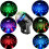 Ranpo Ηχητική ενεργοποιημένη μπάλα ντίσκο LED Stage Lights RGB Projector Party Lamp 2