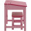 Premier Housewares Childrens Table Chair Set Strong Durable Hinge Lid Desk Rectangular Pink 5