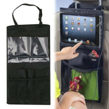 Car Back Seat Organiser Multi-Pocket Storage Tablet iPad Travel Holder Passenger