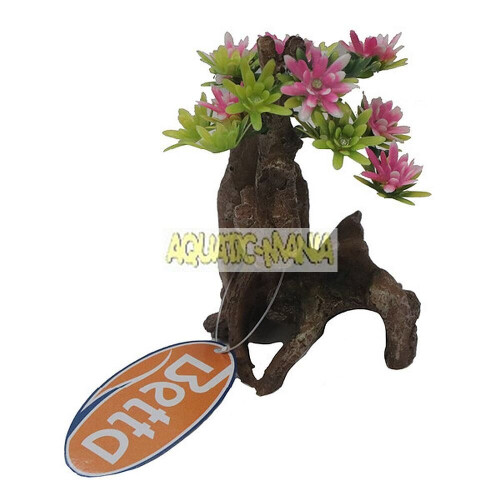Betta Small Pink Aquarium Bonsai Tree MS717