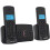 British Telecom Home Phone with Nuisance Call Blocking Answer Machine Twin Handset 1