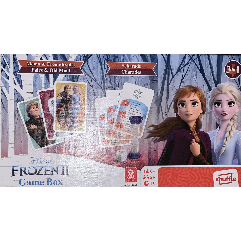 Disney Frozen 2 Game Box 3 in 1