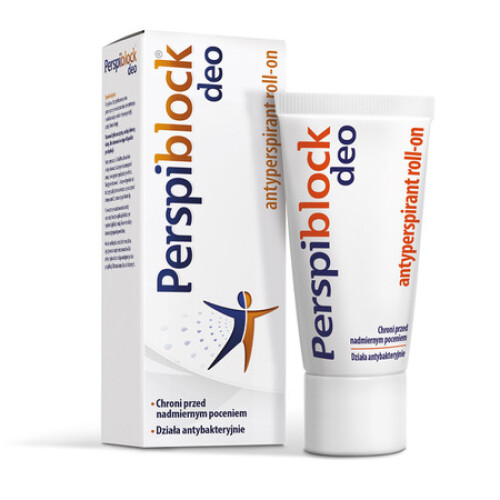 Perspiblock Deo Antiperspirant Roll On Antibacterial Smoothing 50ml