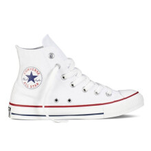(8) Converse All Star Optical White High