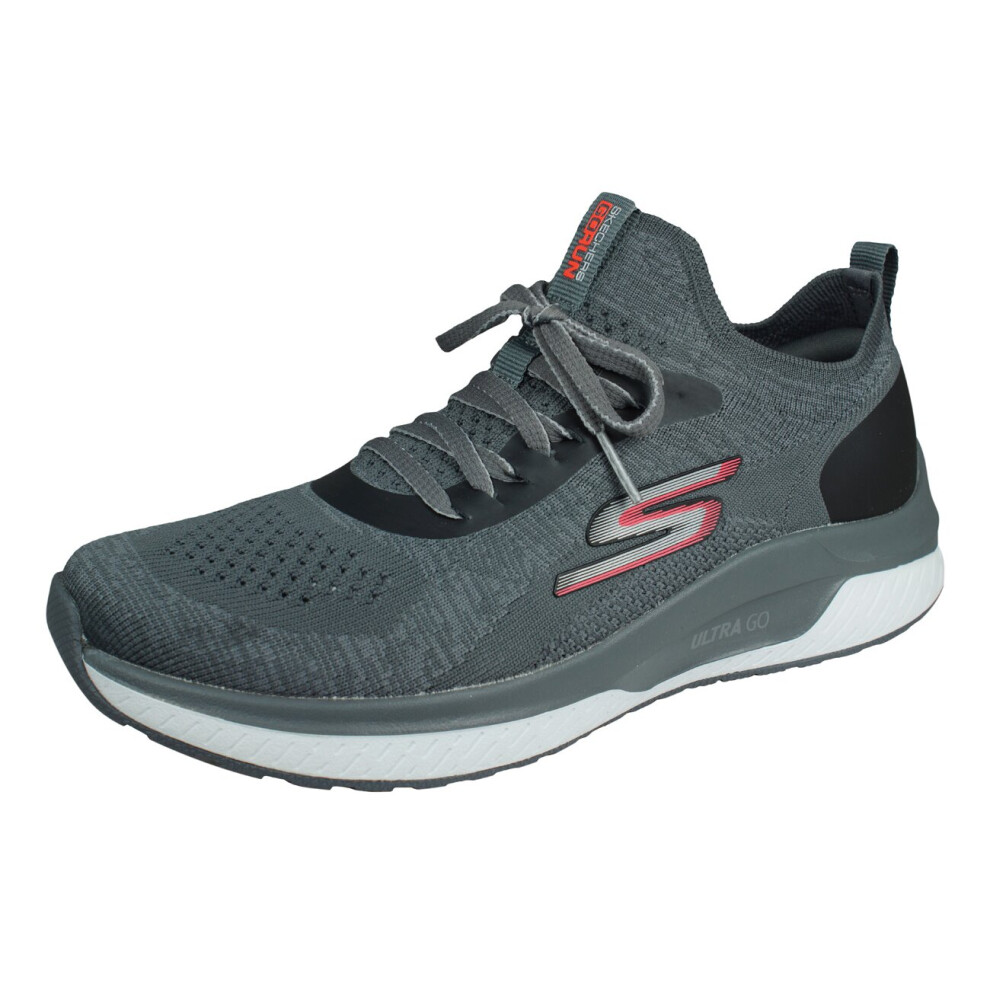 (UK 8 (EU 41)) Skechers Go Run Steady Swift Womens Running Shoes / Trainers - Grey