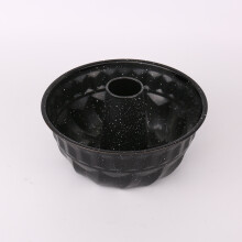 (Black Marble ) Carbon Steel Bund Savarin Cake Tin Pan Mould