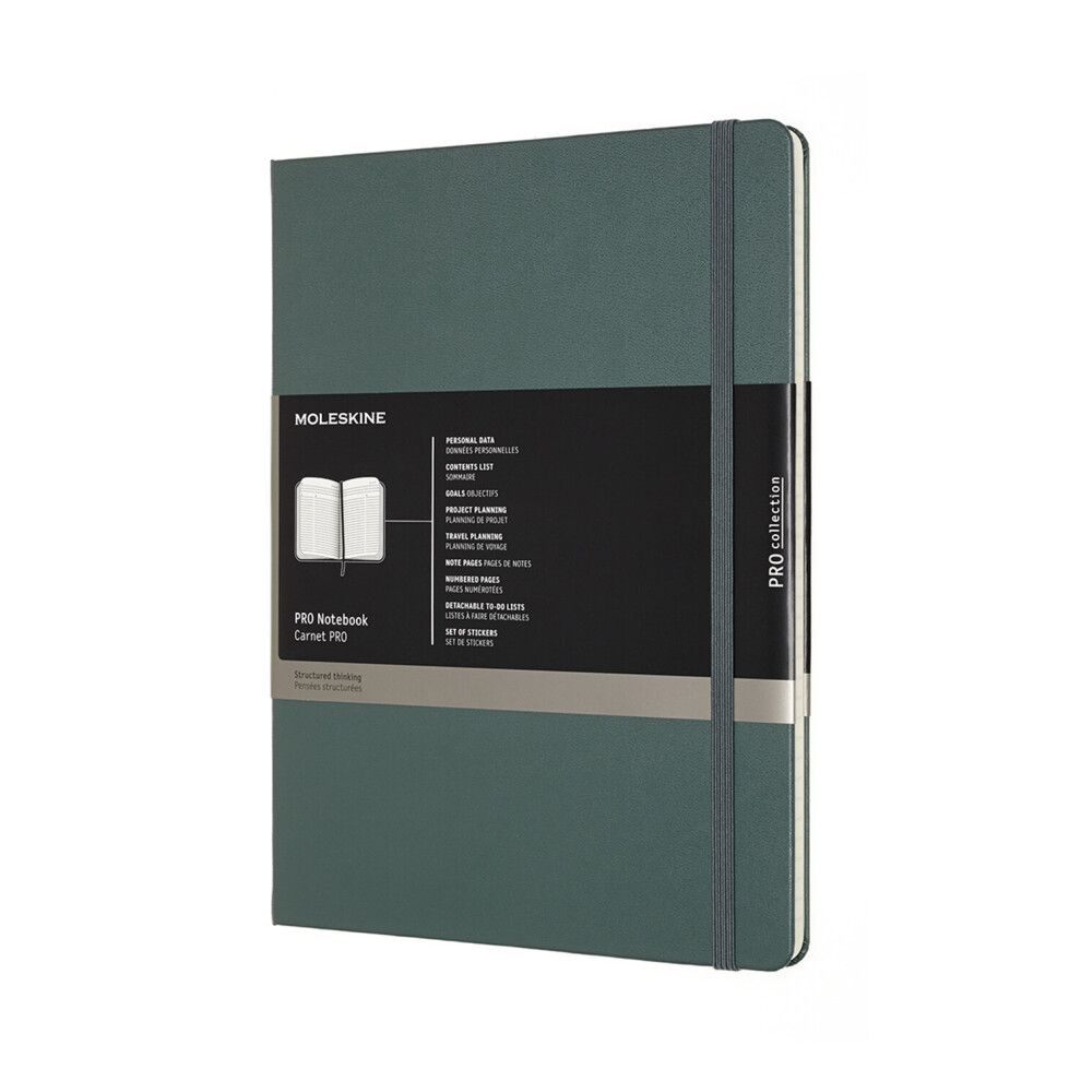 Green Pro Notebook Xl Hard Forest