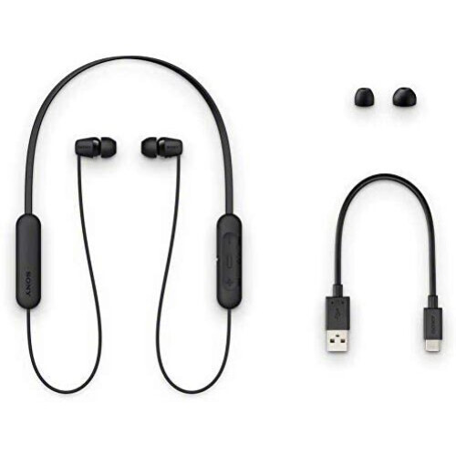 Sony SONY WI-C200 Wireless Bluetooth Headphones - Black 2