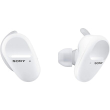 Sony WF-SP800N Noise-Canceling True Wireless In-Ear Sport Headphones (White)