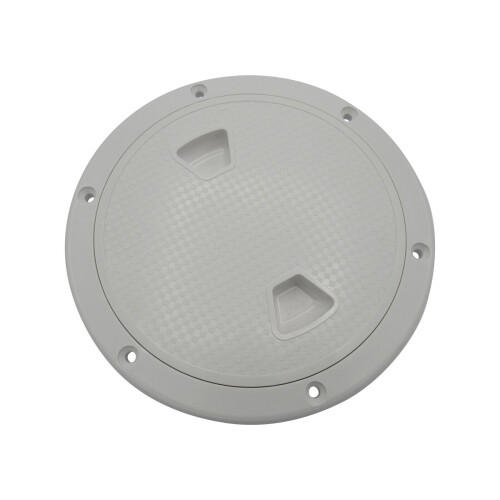 Boat Deck Round Inspection Hatch 6" (Access Panel Cover Water Tight White)