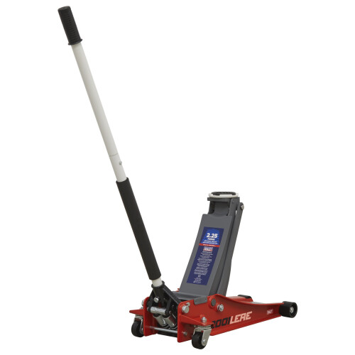 Sealey Trolley Jack 2.25 Tonne Low Profile Rocket Lift Red 1