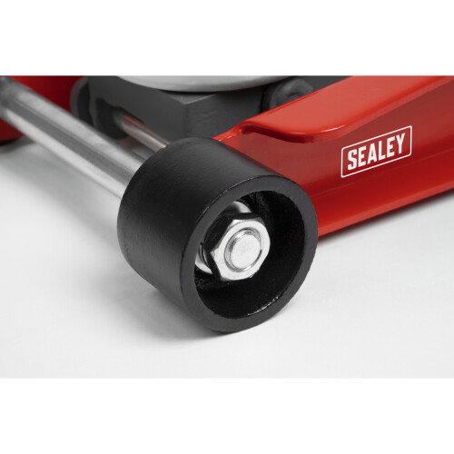 Sealey Trolley Jack 2.25 Tonne Low Profile Rocket Lift Red 2