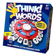 Think Words Quick Thinking Letter Pressing Game Name It Press Pass It