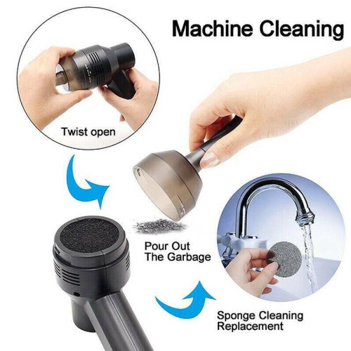 USB Mini Vacuum Cleaner Dust Cleaning Kits Laptop Desktop PC Computer Handheld 2