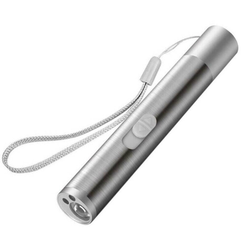 3 in 1 Rechargeable Cat Laser Pointer Toy USB Power Cat Training Torch UV lights 2