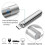 3 in 1 Rechargeable Cat Laser Pointer Toy USB Power Cat Training Torch UV lights 5