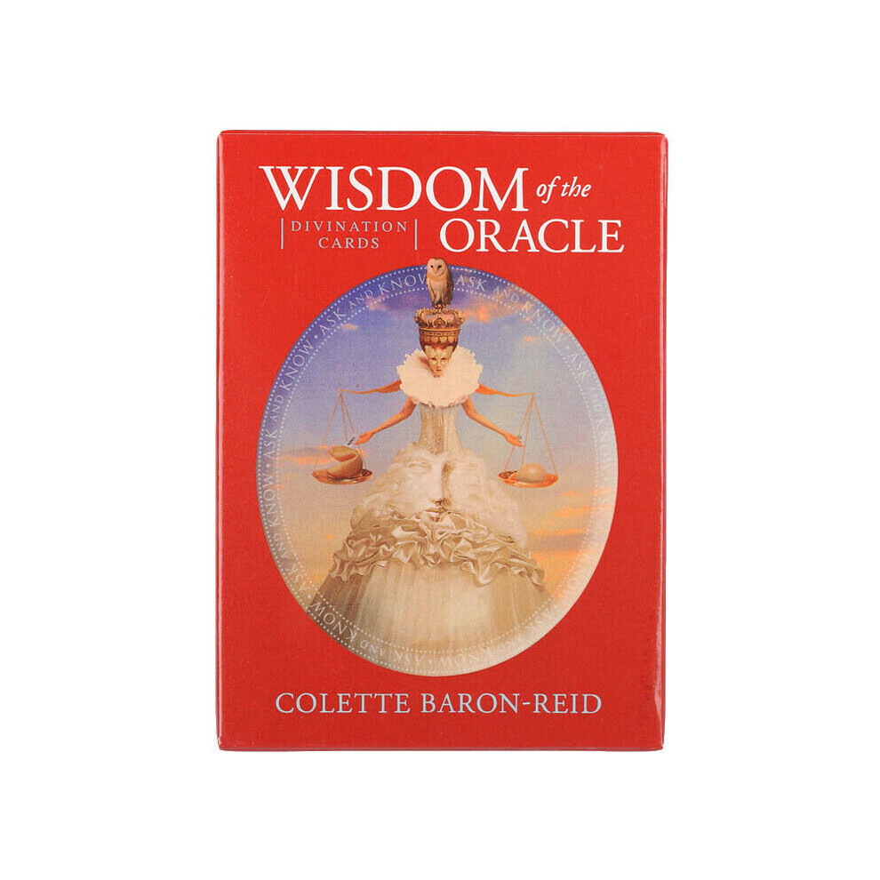 (Wisdom of the Oracle) Goddess Guidance Oracle Energy Wisdom Tarot Deck Cards Future Telling  Game Card