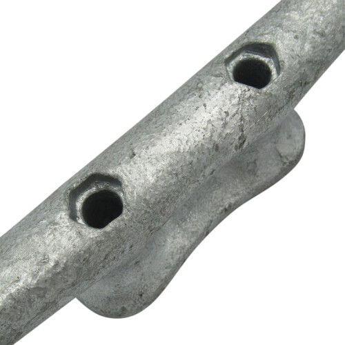 12" Galvanised Mooring Cleat - Tie Deck Boat Rope Marine 2